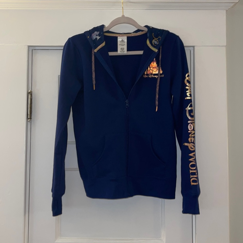 Walt Disney World 50th Anniversary zip up sweatshirt